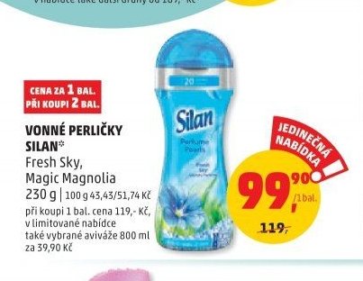 Vonné perličky Silan