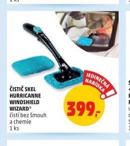 Čistič skel Hurricane Windshield Wizard