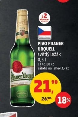 PIVO PILSNER URQUELL