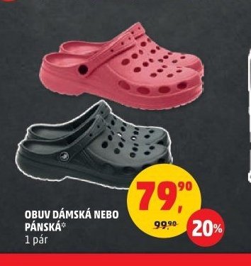 OBUV DÁMSKÁ NEBO PÁNSKÁ