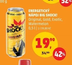 Energetický nápoj Big Shock!