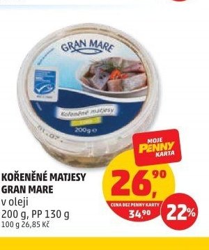Kořeněné matjesy Gran Mare