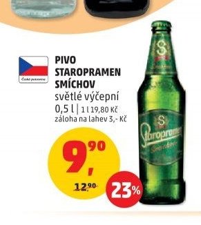 Pivo Staropramen Smíchov 0,5l