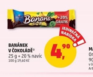 Banánek v čokoládě 25 g