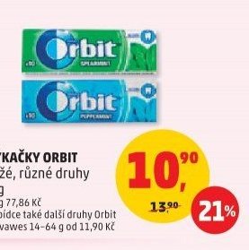 Žvýkačky Orbit