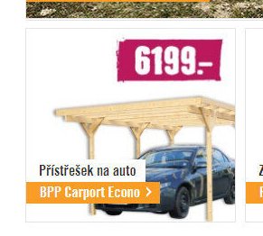Přístřešek na auto BPP Carport Econo - Hornbach akcniletaky.com