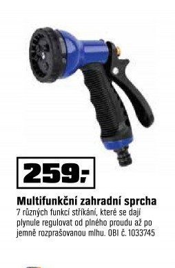 Multifunkční zahradní sprcha