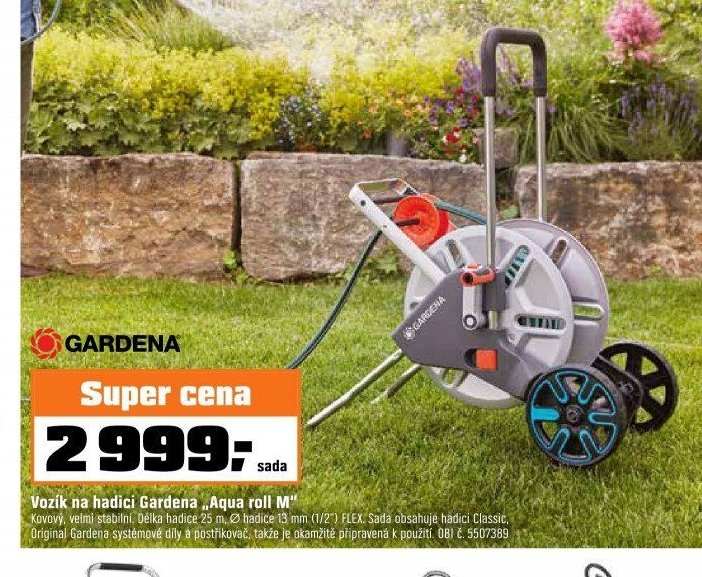 Vozík na hadici Gardena „Aqua roll M“