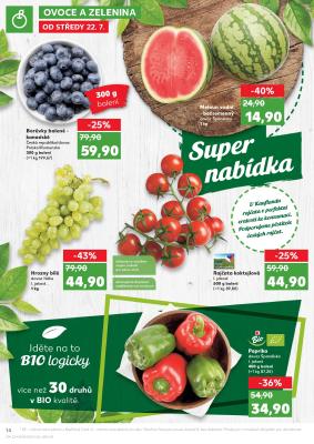 akční leták Kaufland 22.7.2020-28.7.2020