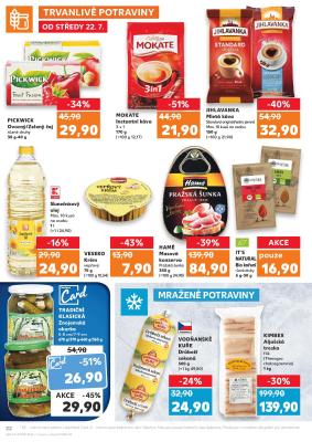 akční leták Kaufland 22.7.2020-28.7.2020