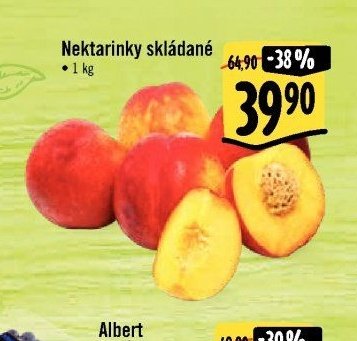 Nektarinky skládané
