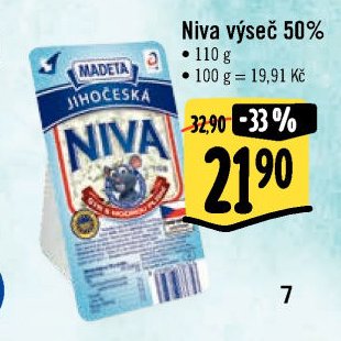 Niva výseč 50%