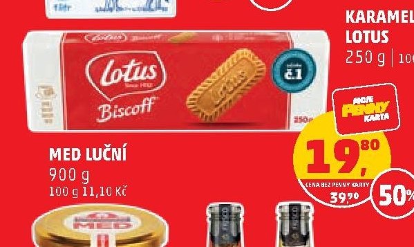 Karamelové sušenky Lotus