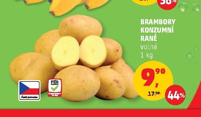 Brambory konzumní rané