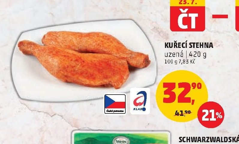 KUŘECÍ STEHNA uzená