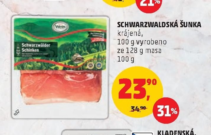 SCHWARZWALDSKÁ ŠUNKA
