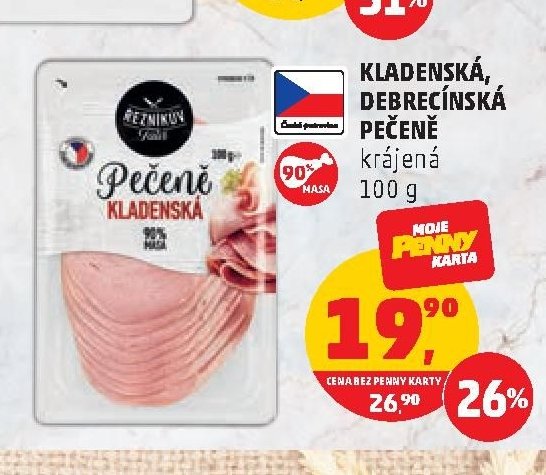 KLADENSKÁ, DEBRECÍNSKÁ PEČENĚ