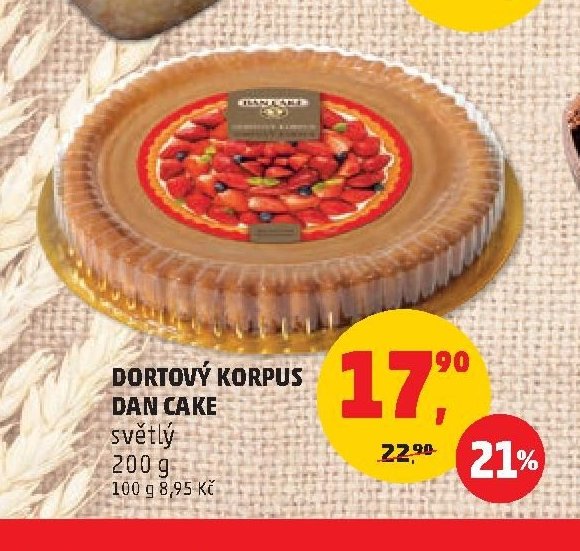 DORTOVÝ KORPUS DAN CAKE