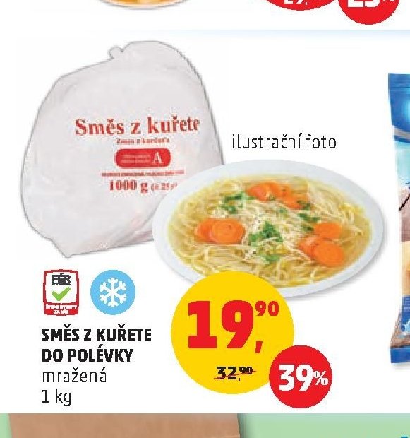 Směs z kuřete do polévky