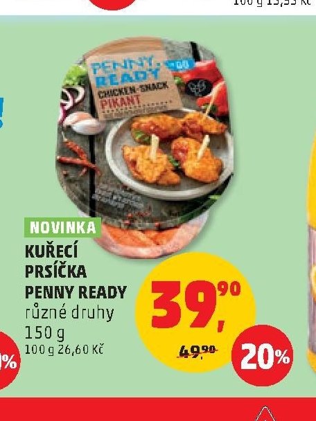 Kuřecí prsíčka Penny Ready
