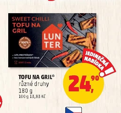Tofu na gril Lunter