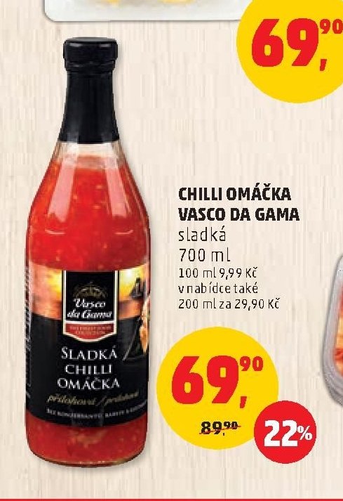 Chilli omáčka Vasco da Gama
