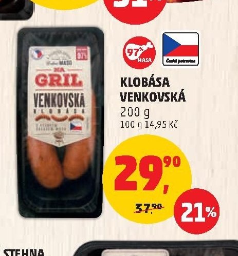 Klobása venkovská