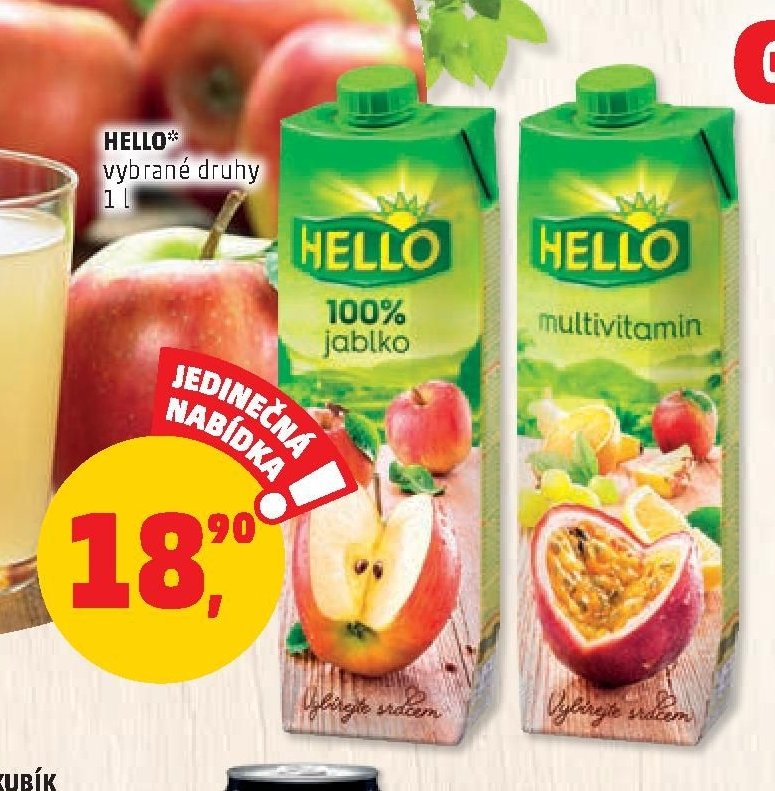 HELLO vybrané druhy 1 l