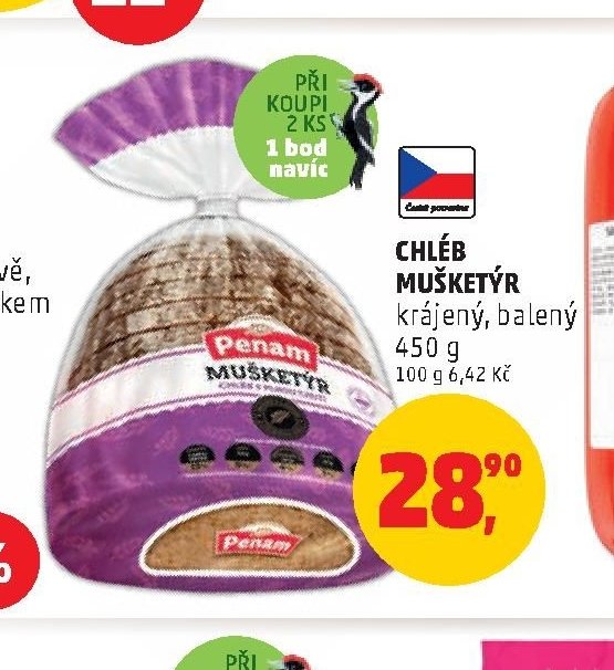 Chléb Mušketýr