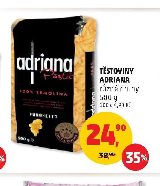 Těstoviny Adriana