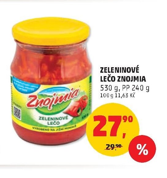 Zeleninové lečo Znojmia