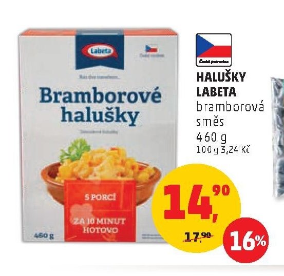 Halušky Labeta