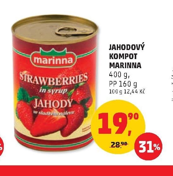Jahodový kompot Marinna
