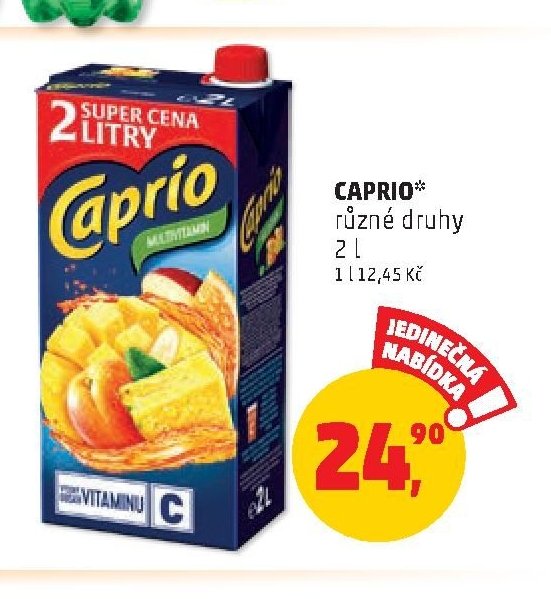Caprio různé druhy