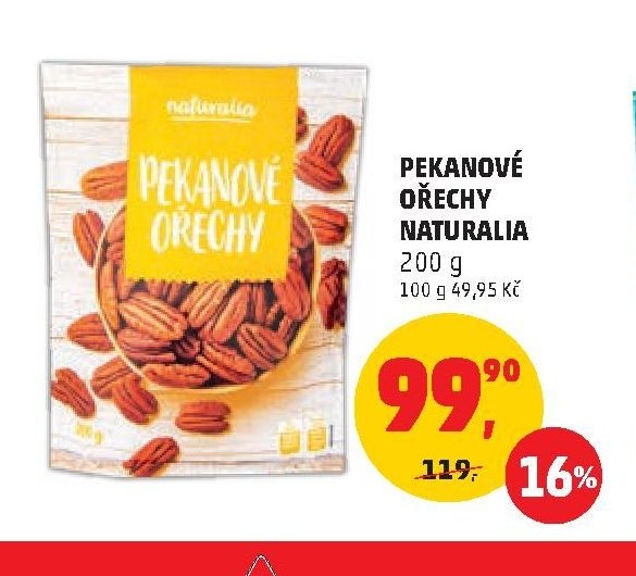 Pekanové ořechy Naturalia