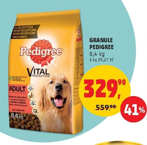 GRANULE PEDIGREE 8,4 kg
