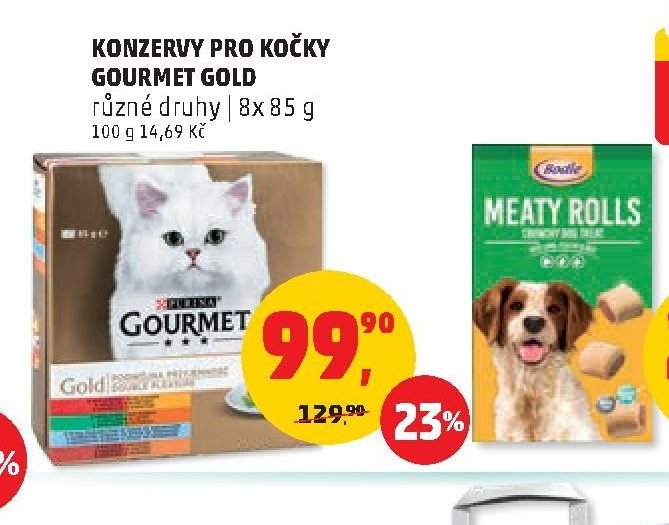 KONZERVY PRO KOČKY GOURMET GOLD 8x 85 g