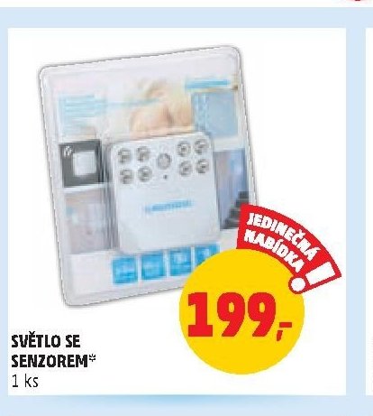 SVĚTLO SE SENZOREM
