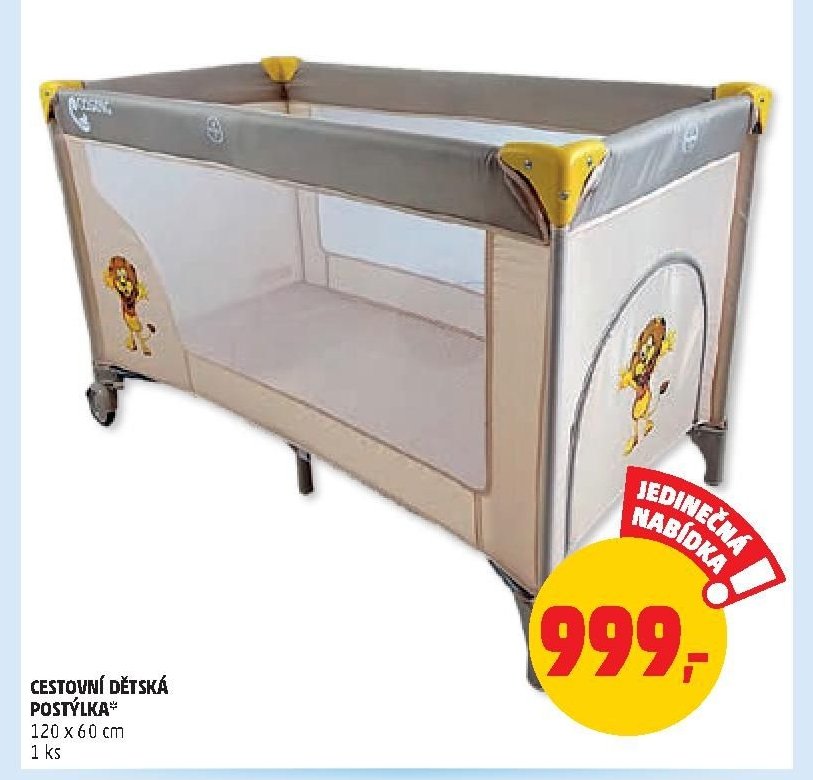 CESTOVNÍ DĚTSKÁ POSTÝLKA