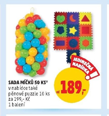 SADA MÍČKŮ 50 KS
