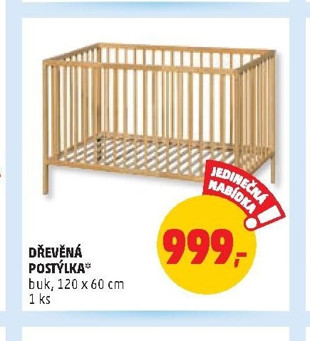 DŘEVĚNÁ POSTÝLKA