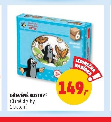 DŘEVĚNÉ KOSTKY