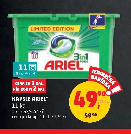 Kapsle Ariel