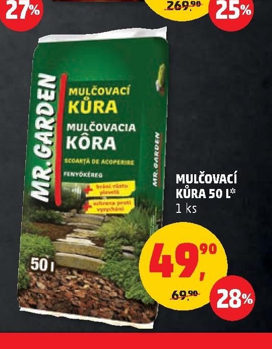 Mulčovací kůra 50 l