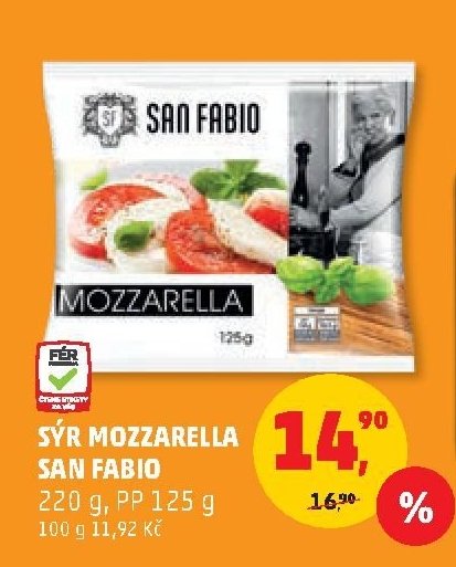 Sýr Mozzarella San Fabio