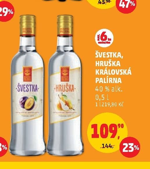 Švestka, Hruška Královská palírna