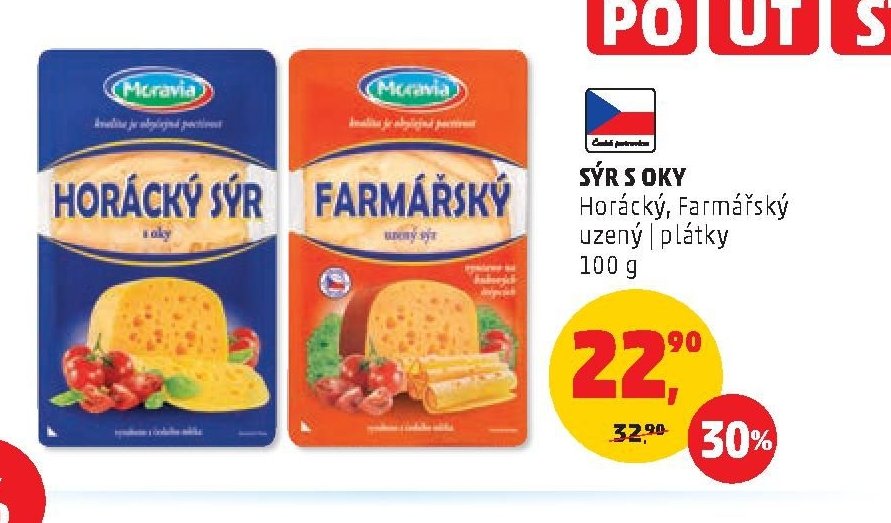 Sýr s oky Horácký, Farmářský