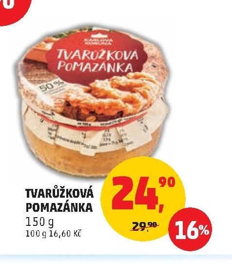 Tvarůžková pomazánka