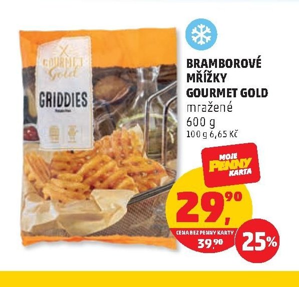 Bramborové mřížky Gourmet Gold