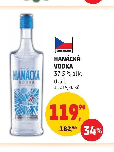 HANÁCKÁ VODKA 0,5 l